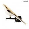Nowoczesny Minimalistyczny Kinkiet Ścienny Złoty BIRD MSE010100292 KING HOME